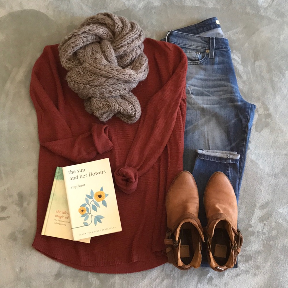 Rust Sweater
